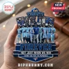 Toronto Blue Jays acrylic ornament featuring team players, printed signatures, and the text Forever Not Just When We Win.!