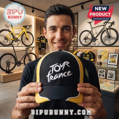 Tour De France Black and Yellow Baseball Cap