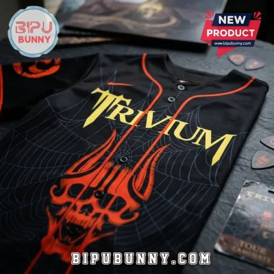 Trivium North America 2026 Skull Baseball Jersey