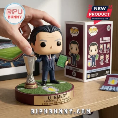 Unai Emery Aston Villa FC 3D Sculpted Manager Figure