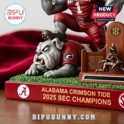 University of Alabama 2025 SEC Champions Christmas Ornament