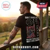 Black t-shirt featuring 1776-2026 American flag graphic, kneeling soldier, and text regarding 250 years of survival.!