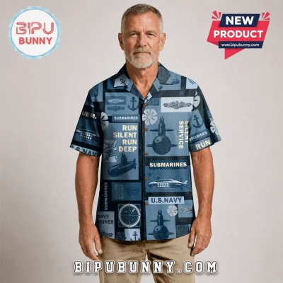 US Navy Submarine Special Edition Hawaiian Shirt