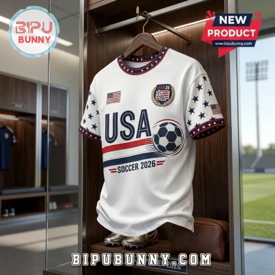 USA Soccer 2026 World Cup White T-Shirt