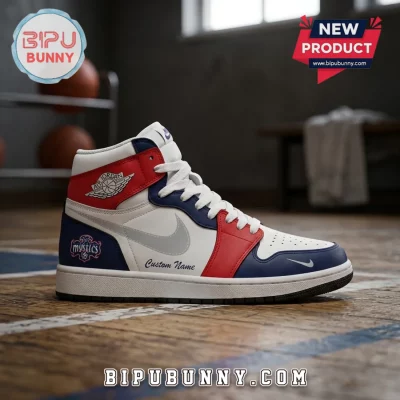 Washington Mystics Custom Nike Jordan High Top Sneakers