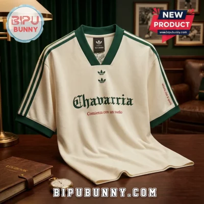 Willy Chavarria Mexico Cream Soccer Jersey 2026
