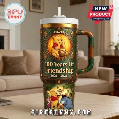 Winnie the Pooh 100 Years of Friendship 40oz Tumbler