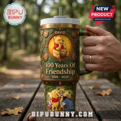 Winnie the Pooh 100 Years of Friendship 40oz Tumbler