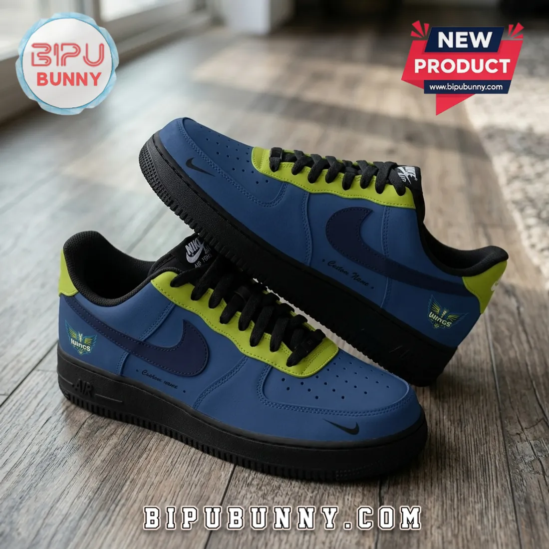 WNBA All Teams Back 2 Black Nike Air Force 1 Custom Sneakers WNBA All Teams Back 2 Black Nike Air Force 1 Custom Sneakers