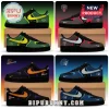 Customized WNBA team sneakers featuring Seattle Storm, Portland Fire, Phoenix Mercury, and Minnesota Lynx logo designs.!