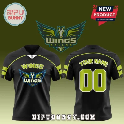WNBA Team Custom Black Football Jersey