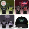 Customizable sports jerseys and baseball cap featuring Dallas Wings, Portland Fire, and Golden State Valkyries team logos.!