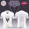 White Golden State Valkyries basketball jersey with lavender accents, team logo, and customizable back name and number.!