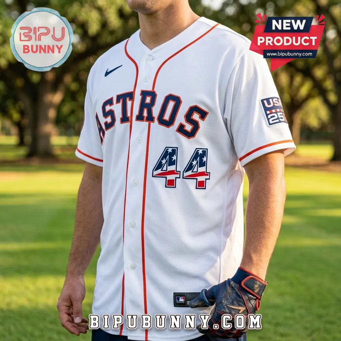 Yordan Alvarez Houston Astros USA Flag Number 44 Baseball Jersey Yordan Alvarez Houston Astros USA Flag Number 44 Baseball Jersey