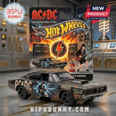 AC/DC Angus Young Hot Wheels Diecast Car
