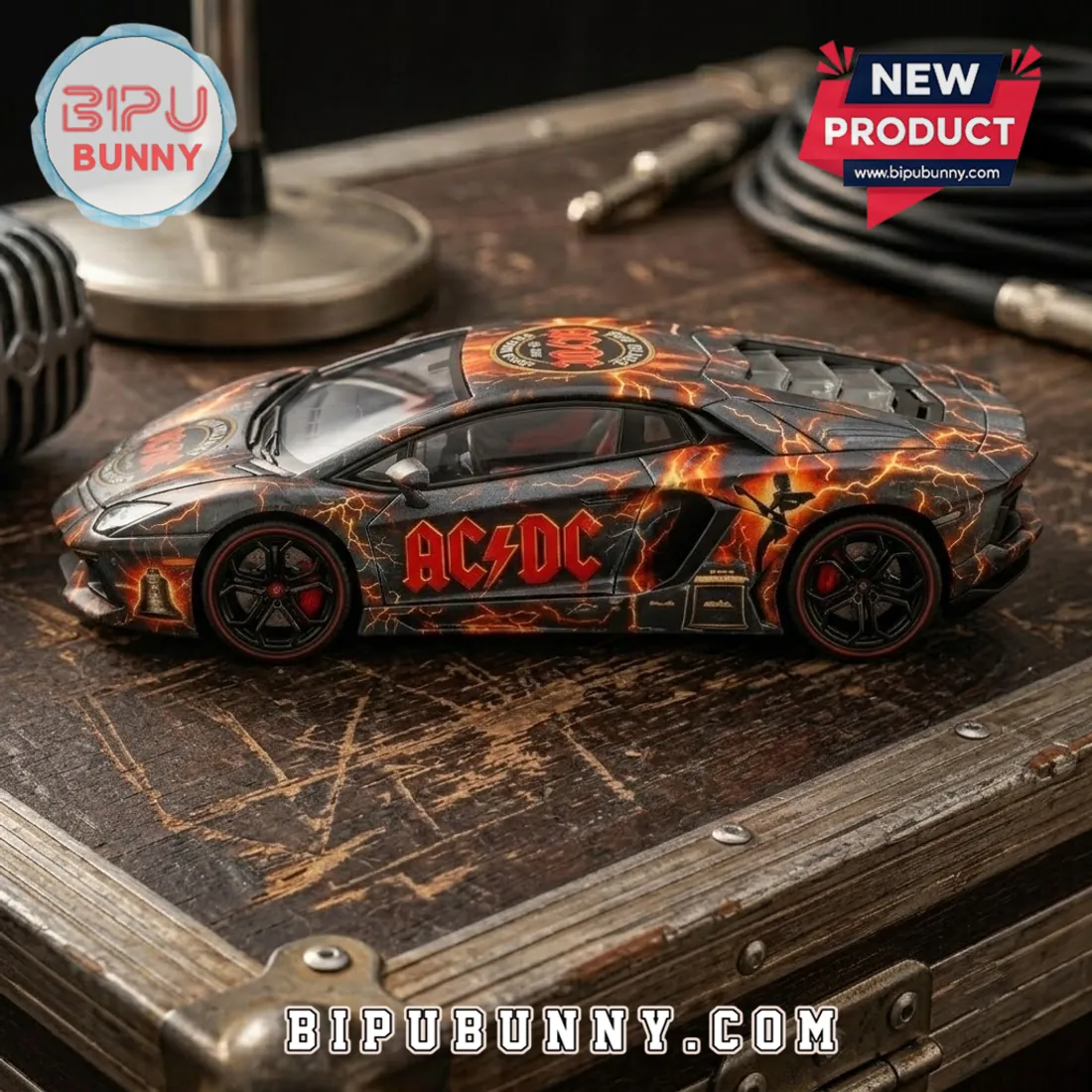 ACDC Lamborghini Aventador Diecast Model Car ACDC Lamborghini Aventador Diecast Model Car