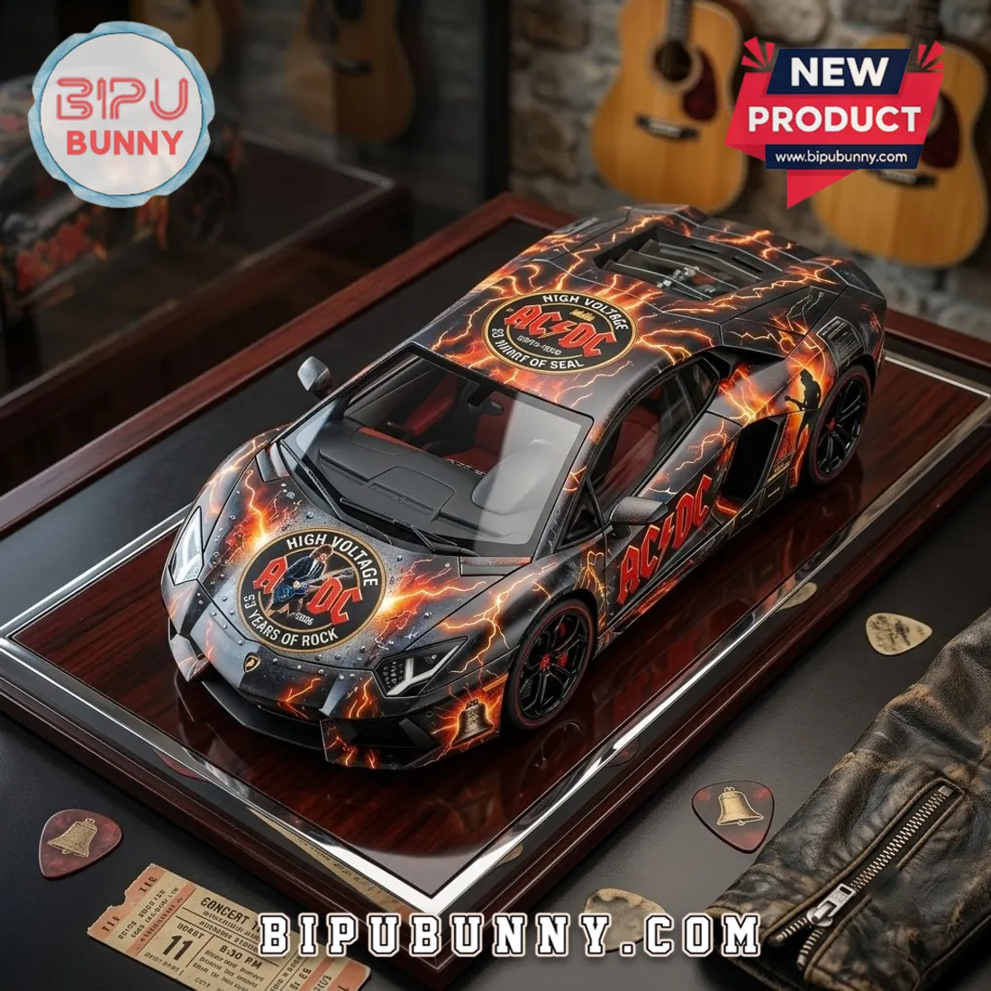 ACDC Lamborghini Aventador Diecast Model Car ACDC Lamborghini Aventador Diecast Model Car