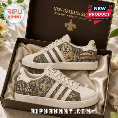Adidas New Orleans Saints Who Dat Nation Casual Shoes