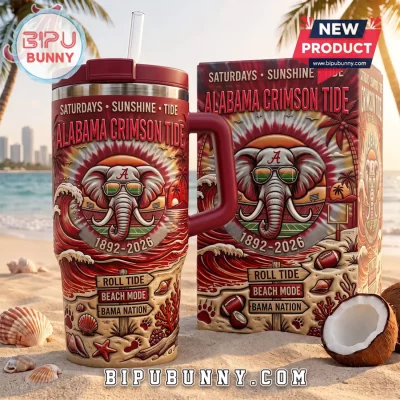 Alabama Crimson Tide 1892-2026 Stanley Tumbler 40oz