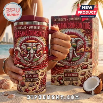 Alabama Crimson Tide 1892-2026 Stanley Tumbler 40oz