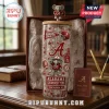 Alabama Crimson Tide 40oz clear tumbler with handle, cork lid, and elephant straw topper in a branded gift box.