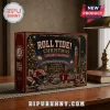 Alabama Crimson Tide Christmas Ornament Advent Calendar box featuring Bryant-Denny Stadium, team logos, and football gear.