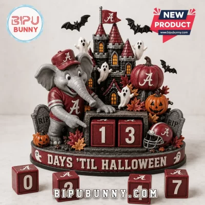 Alabama Crimson Tide Halloween Mascot Countdown Calendar