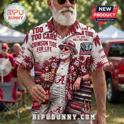 Alabama Crimson Tide NCAA Beer Hawaiian Shirt