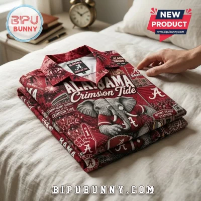 Alabama Crimson Tide NCAA Football Hawaiian Shirt