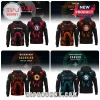 All NFL Teams Native Spirit Heritage 2026 Hoodie collection featuring team logos, eagle feather motifs, and dark themes.