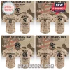 All Team MLB Veterans Day 250 Years Freedom Camo Baseball Jersey display showing front and back views with team logos.