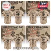 All Team MLB Veterans Day 250 Years Freedom Camo baseball jersey featuring team logos, tan camouflage pattern, and text.