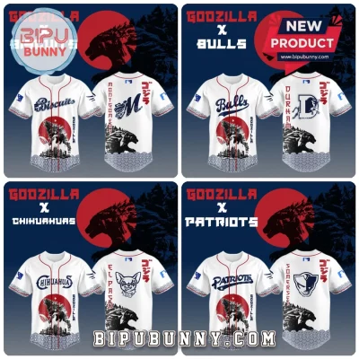 All Team MLB x King of the Monsters Collab Baseball Jersey