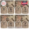 All Team NCAA Veterans Day 250 Years Camo Mascot Hoodie featuring tan digital camouflage patterns and military graphics.