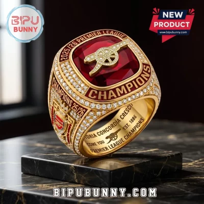 Arsenal FC 2025/26 Premier League Champions Ring