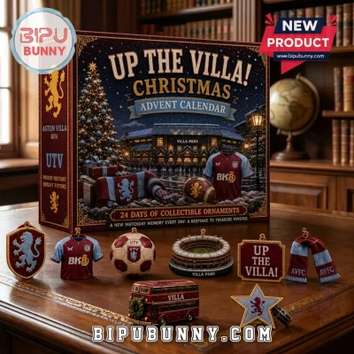 Aston Villa FC 24 Day Christmas Ornament Advent Calendar