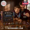 Aston Villa FC 24 Day Christmas Ornament Advent Calendar featuring detailed team-themed holiday collectibles on a table.