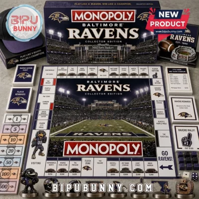 Baltimore Ravens Monopoly Collector Board Game