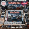 BMW Monopoly Collector Edition Board Game featuring branded car tokens, BMW Welt imagery, and iconic M-series vehicles.