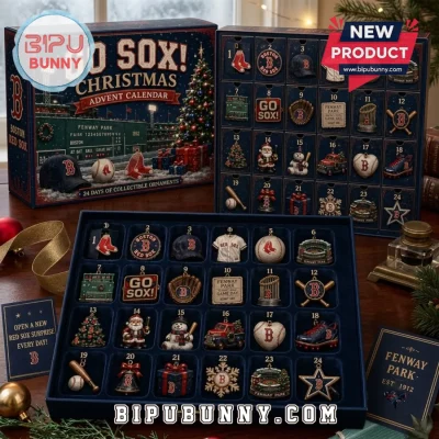 Boston Red Sox Christmas Ornament Advent Calendar