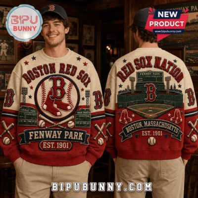 Boston Red Sox Fenway Park Heritage Ugly Sweater