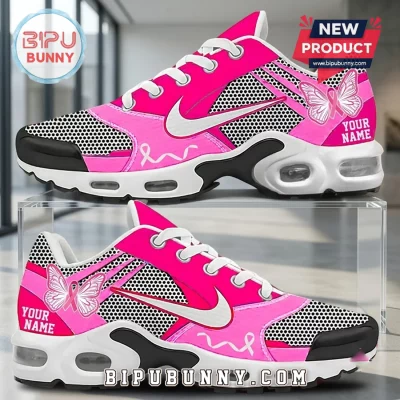 Breast Cancer Awareness Pink Butterfly Custom Air Max Plus