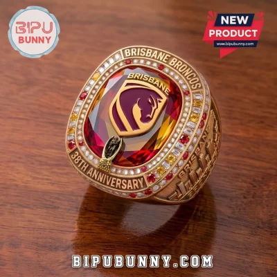 Brisbane Broncos 38th Anniversary Luxury Ring