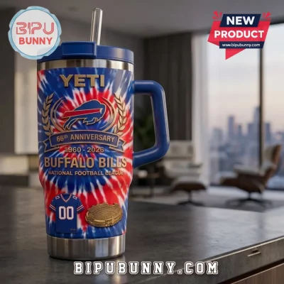 Buffalo Bills 1960-2026 Anniversary Edition Stanley Tumbler