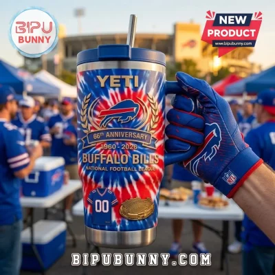 Buffalo Bills 1960-2026 Anniversary Edition Stanley Tumbler
