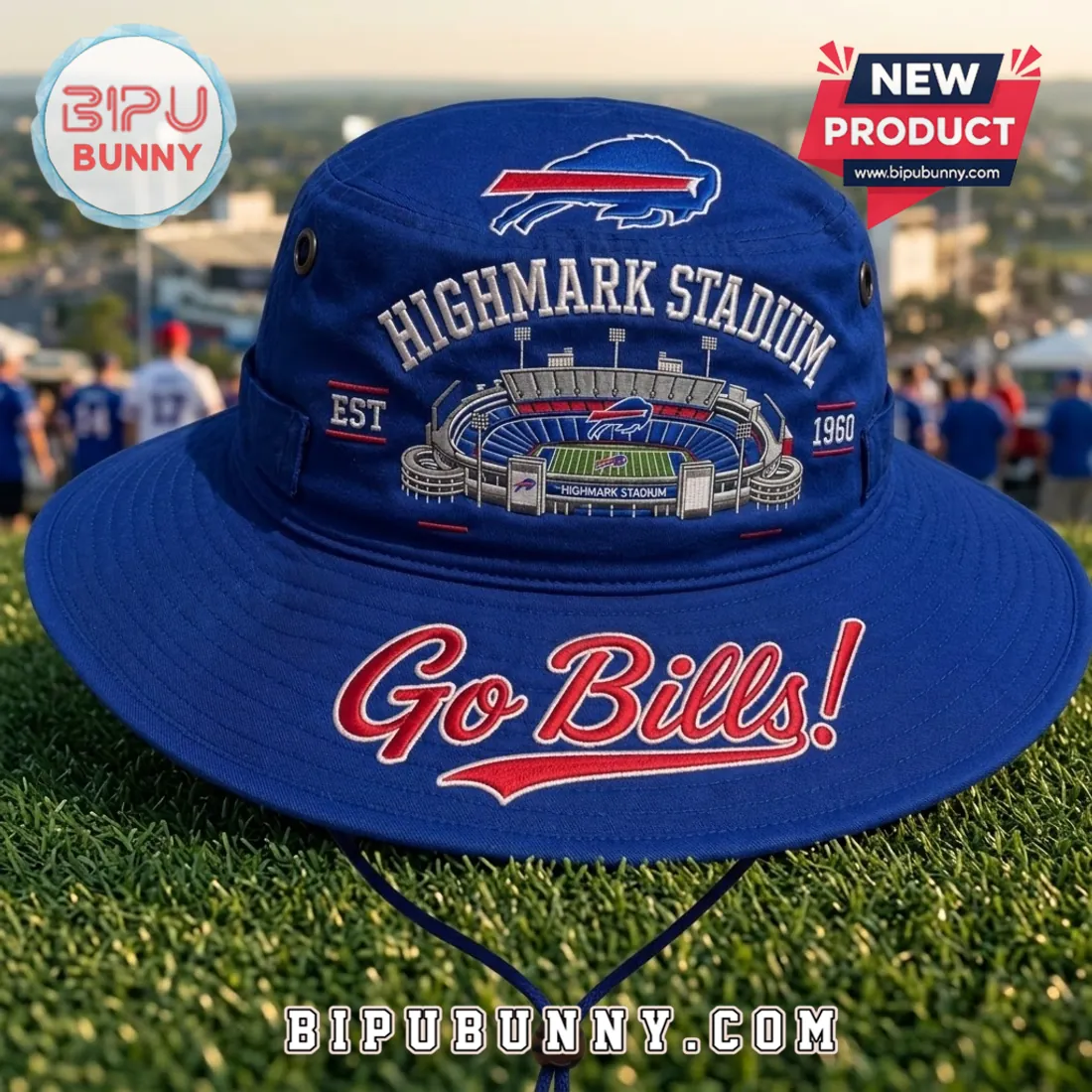 Buffalo Bills Highmark Stadium Boonie Hat Buffalo Bills Highmark Stadium Boonie Hat