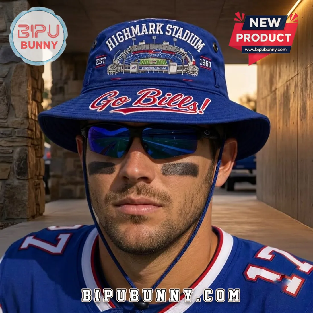 Buffalo Bills Highmark Stadium Boonie Hat Buffalo Bills Highmark Stadium Boonie Hat