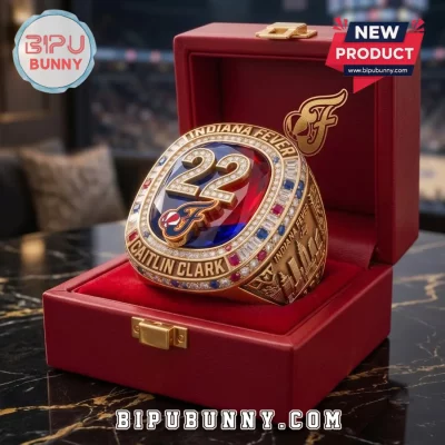 Caitlin Clark Indiana Fever 22 Gold Championship Ring