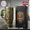 Canberra Raiders 45th Anniversary Tie Dye Stanley Tumbler with Viking logo, 1981-2026 dates, and Gio Stadium graphic.