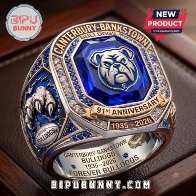 Canterbury-Bankstown Bulldogs 91st Anniversary Ring